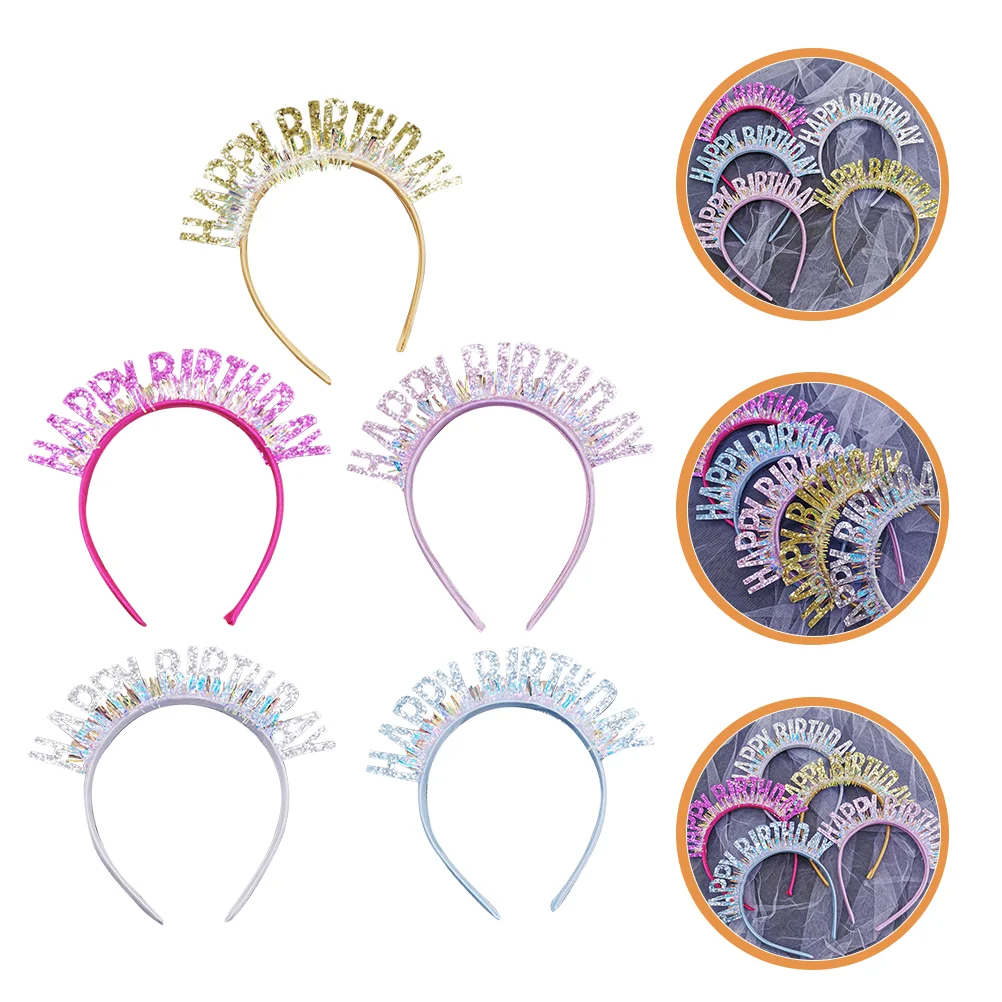 5 Pcs Shiny Sequin Headbands for Women Girls Birthday Party Crowns Rhinestones Hair Accessories Plastic Cloth Perfect
5 Pcs Shiny Sequin Headbands for Women Girls Birthday Party Crowns Rhinestones Hair Accessories Plastic Cloth Perfect