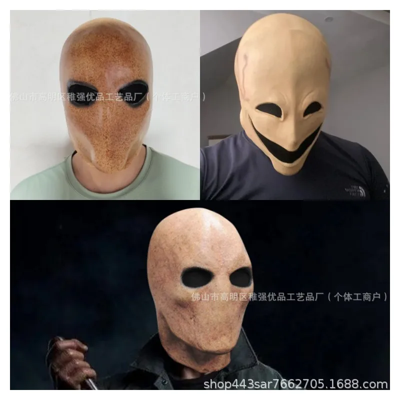 2025 Smiley Alien Mask Halloween Party Funny Horror Masquerade Faceless Male Hood
2025 Smiley Alien Mask Halloween Party Funny Horror Masquerade Faceless Male Hood