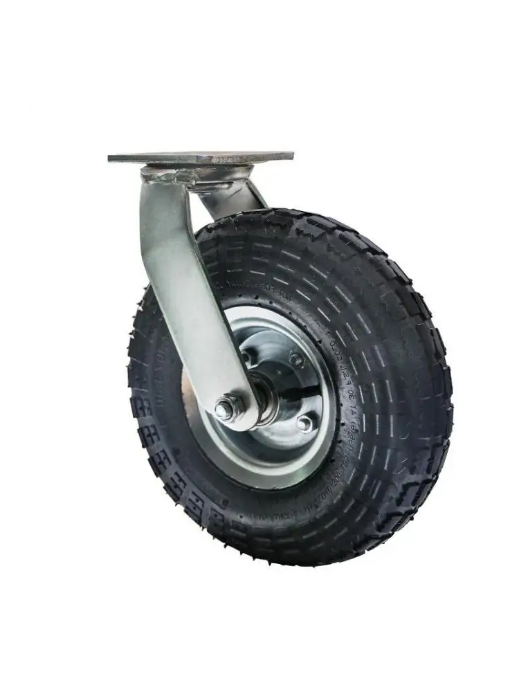 Heavy Duty Caster 10 Inch Inflatable Rubber Wheels Hotel Luggage Wheels Stainless Steel Trolley Casters Universal Wheels 1 PC
Heavy Duty Caster 10 Inch Inflatable Rubber Wheels Hotel Luggage Wheels Stainless Steel Trolley Casters Universal Wheels 1 PC