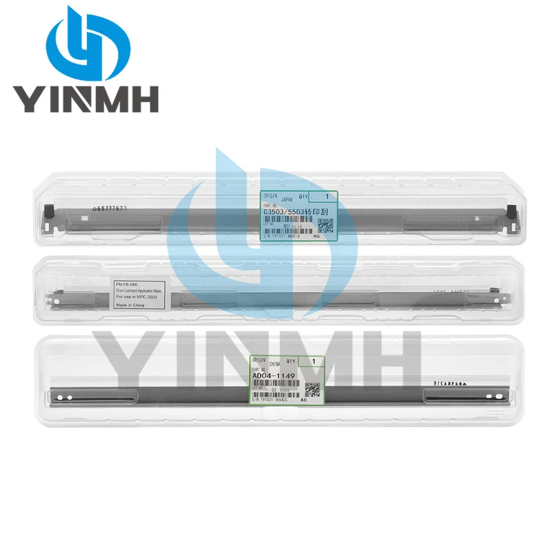 Ricoh MPC 3003 3503 4503 5503 6003 3004 3504 4504 5504 6004 IMC 3000 3500 4500 5500 6000 Transfer Belt Blade Drum Cleaning Blade
Ricoh MPC 3003 3503 4503 5503 6003 3004 3504 4504 5504 6004 IMC 3000 3500 4500 5500 6000 Transfer Belt Blade Drum Cleaning Blade