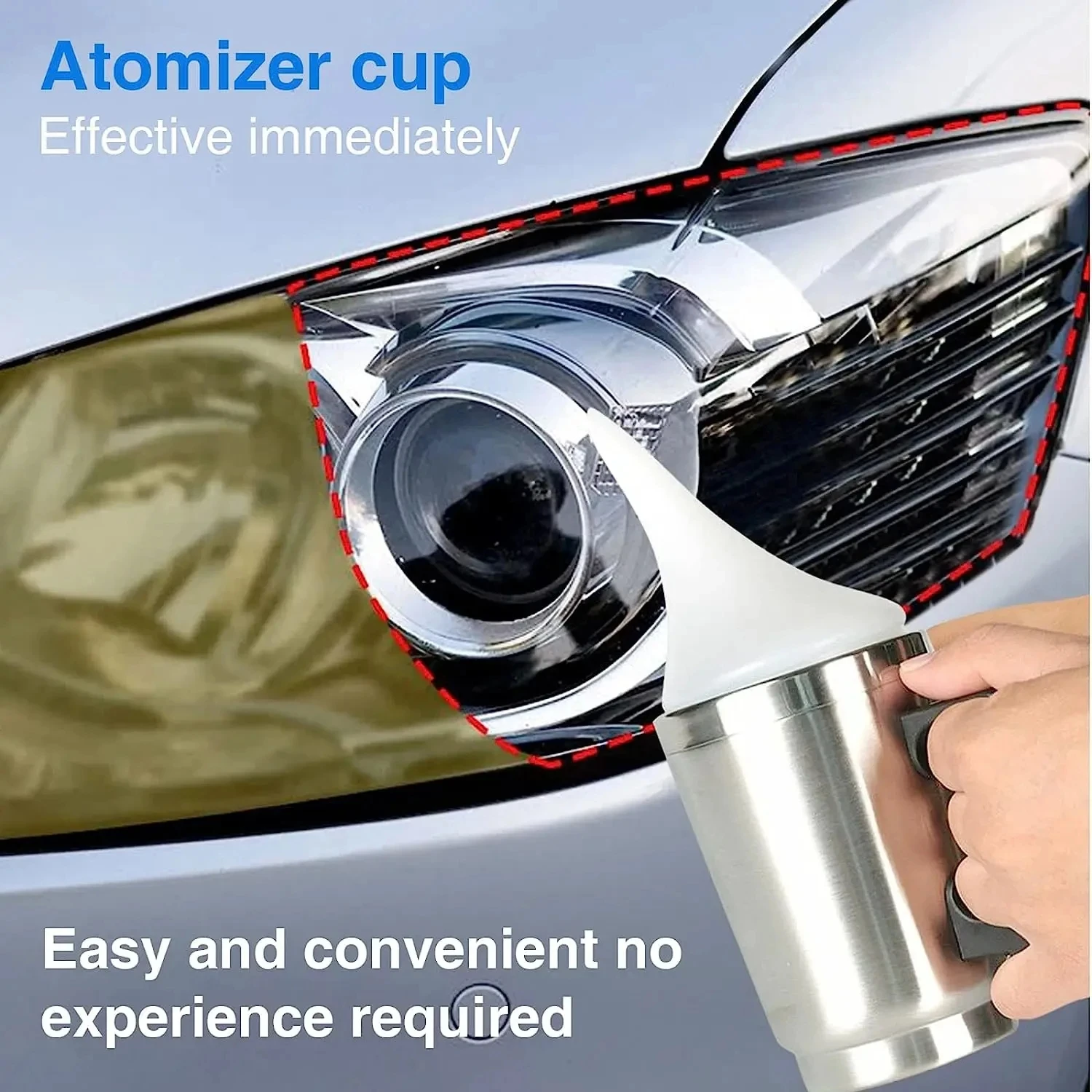 Car Headlight Repair Tool Heating Cup Automotive Headlight Care Tool Headlamp Polish Tool Kit Electrical Heating Cup Tool Set
Car Headlight Repair Tool Heating Cup Automotive Headlight Care Tool Headlamp Polish Tool Kit Electrical Heating Cup Tool Set