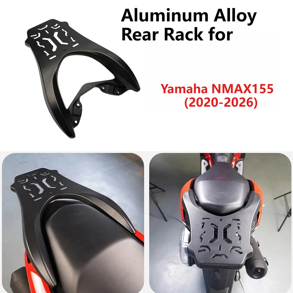 Aluminum Alloy Rear Luggage Rack For Yamaha Nmax155 2020-2026 Motorcycle Accessories
Aluminum Alloy Rear Luggage Rack For Yamaha Nmax155 2020-2026 Motorcycle Accessories