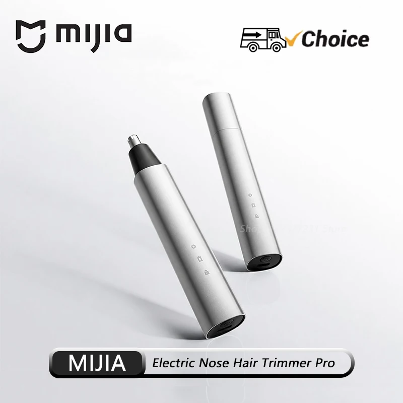Original NEW MIJIA Electric Nose Hair Trimmer Pro Portable Nose Ears Hair Eyebrow Trimmer for Men Rechargeable Painless Clipper
Original NEW MIJIA Electric Nose Hair Trimmer Pro Portable Nose Ears Hair Eyebrow Trimmer for Men Rechargeable Painless Clipper