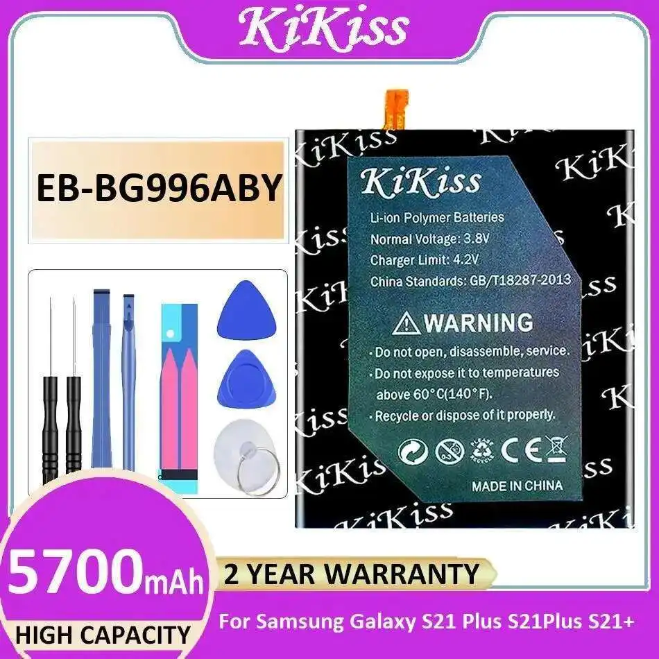 For Samsung Galaxy S21 Plus S21plus S21+ EB-BG996ABY 5700Mah High-Efficiency Premium Replacement Mobile Phone Battery
For Samsung Galaxy S21 Plus S21plus S21+ EB-BG996ABY 5700Mah High-Efficiency Premium Replacement Mobile Phone Battery