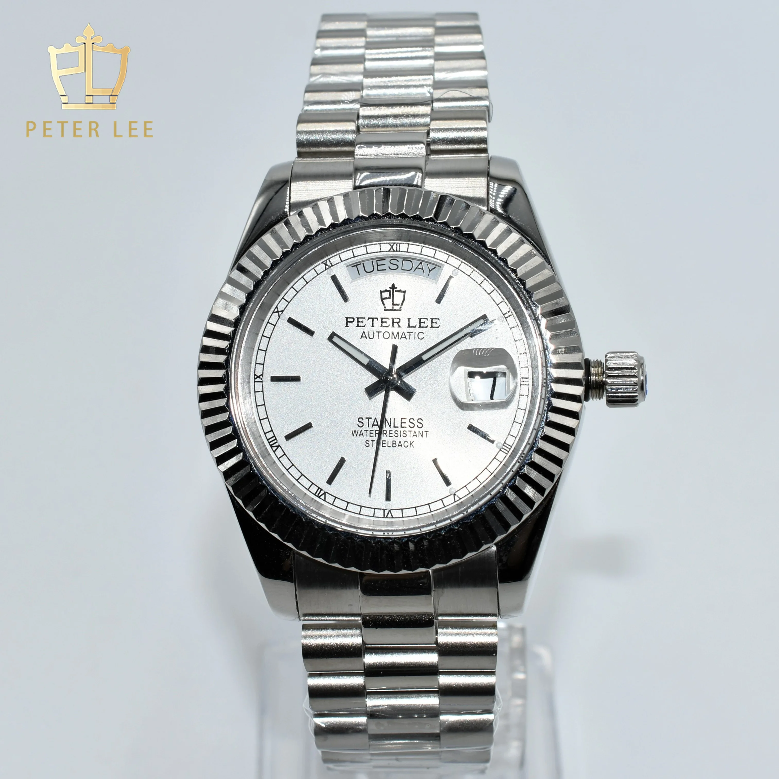 Vintage Watches For Man Luxury Brand Mechanical Wristwatches Stainless Steel Automatic Movement Silver Calendar Male Gifts Watch
Vintage Watches For Man Luxury Brand Mechanical Wristwatches Stainless Steel Automatic Movement Silver Calendar Male Gifts Watch