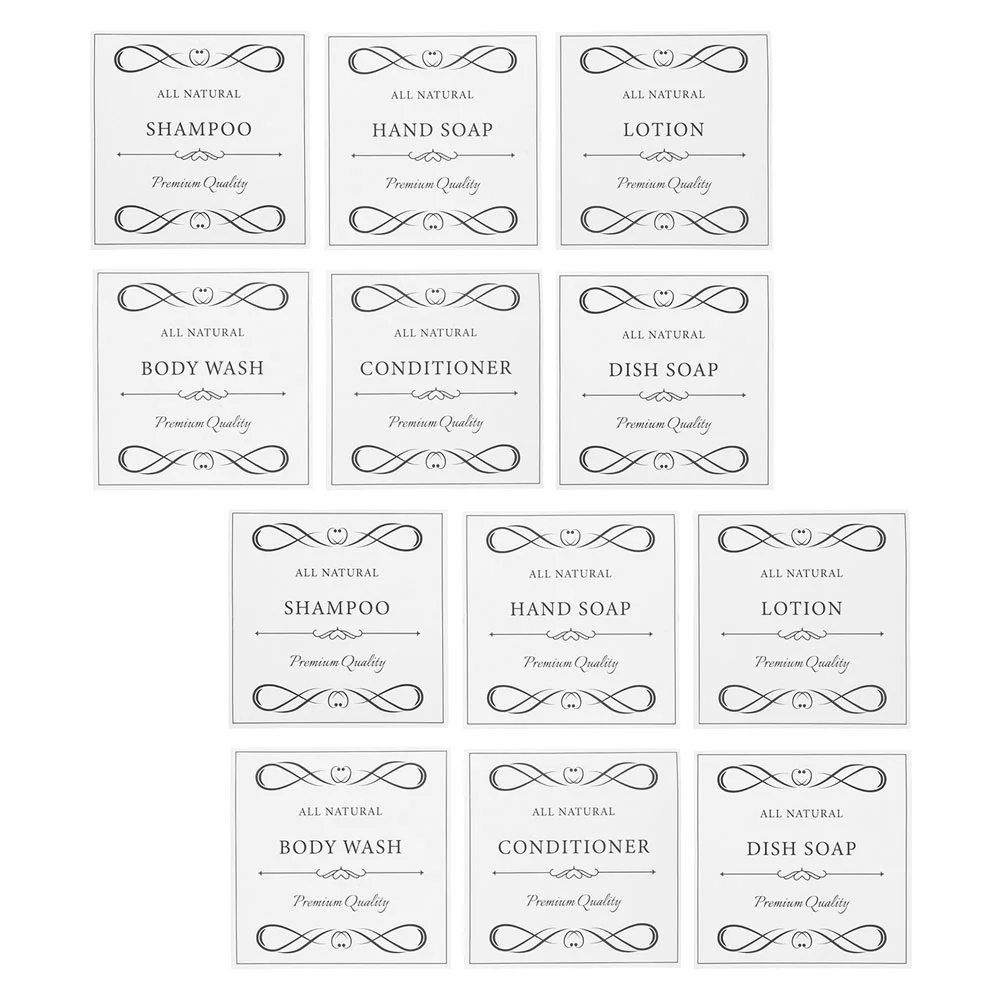 12 Pcs Waterproof Sticker Soap Labels Shower Bottles Bathroom Sub Bottle Tags Hand Soap Dispenser Vinyl Labels Household
12 Pcs Waterproof Sticker Soap Labels Shower Bottles Bathroom Sub Bottle Tags Hand Soap Dispenser Vinyl Labels Household