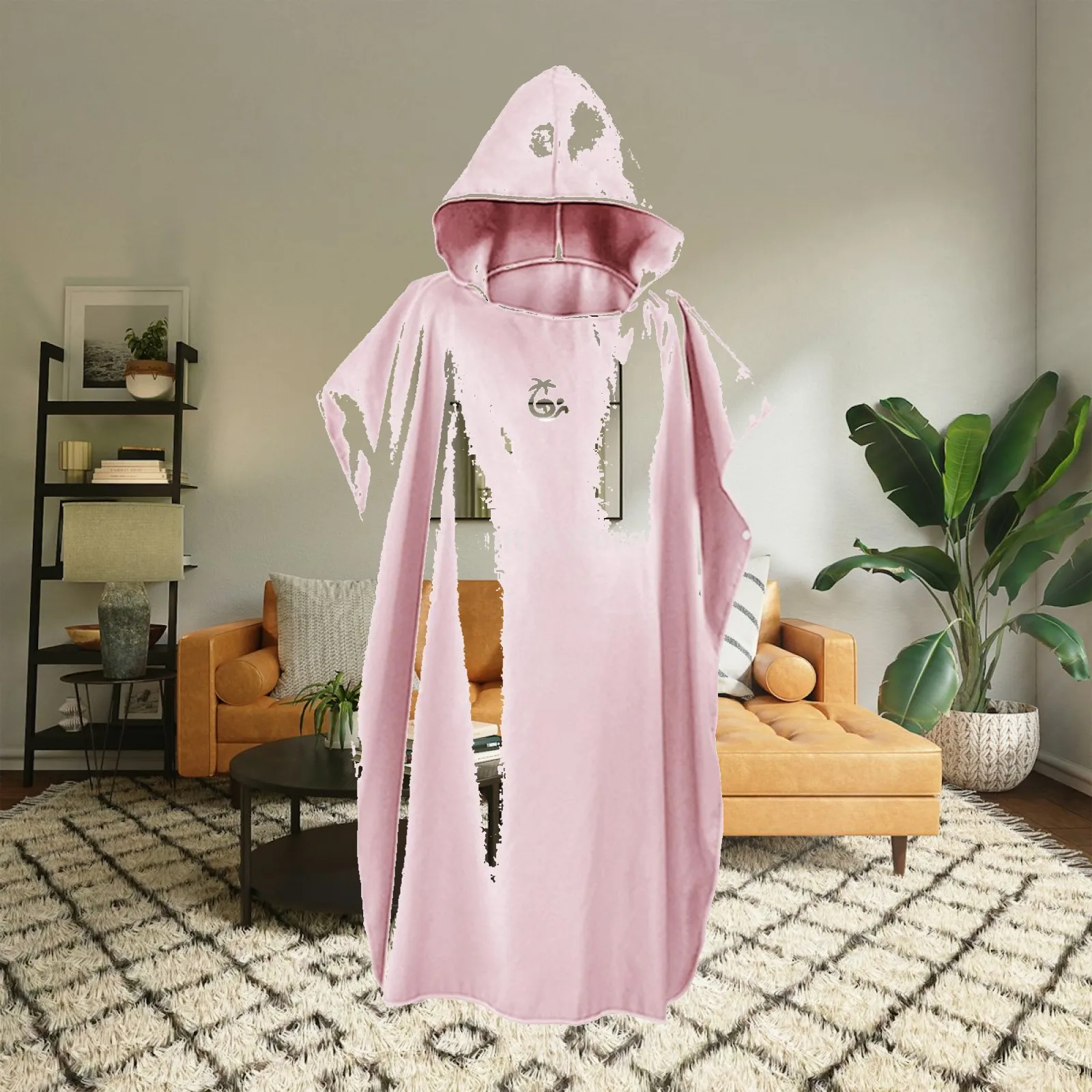 Hooded Change Towel Robe Fast Dry Unisex Bath Cloak Lightweight for Swimming Surfing Pool Beach
Hooded Change Towel Robe Fast Dry Unisex Bath Cloak Lightweight for Swimming Surfing Pool Beach