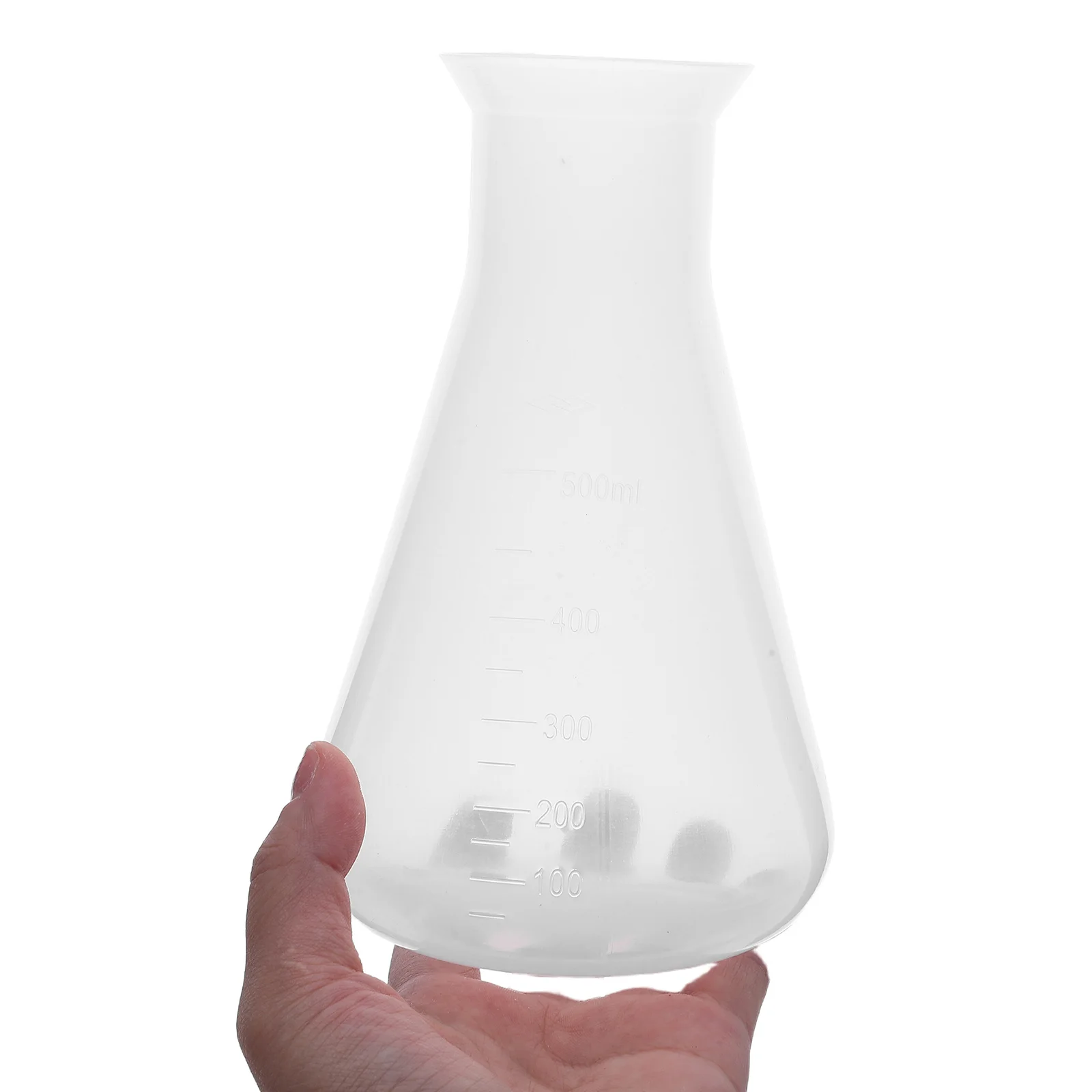 6Pcs Chemistry Erlenmeyer Flasks Wide Mouth Plastic Graduated Bottles for Laboratory Use Transparent Reagent Bottles Embossed
6Pcs Chemistry Erlenmeyer Flasks Wide Mouth Plastic Graduated Bottles for Laboratory Use Transparent Reagent Bottles Embossed