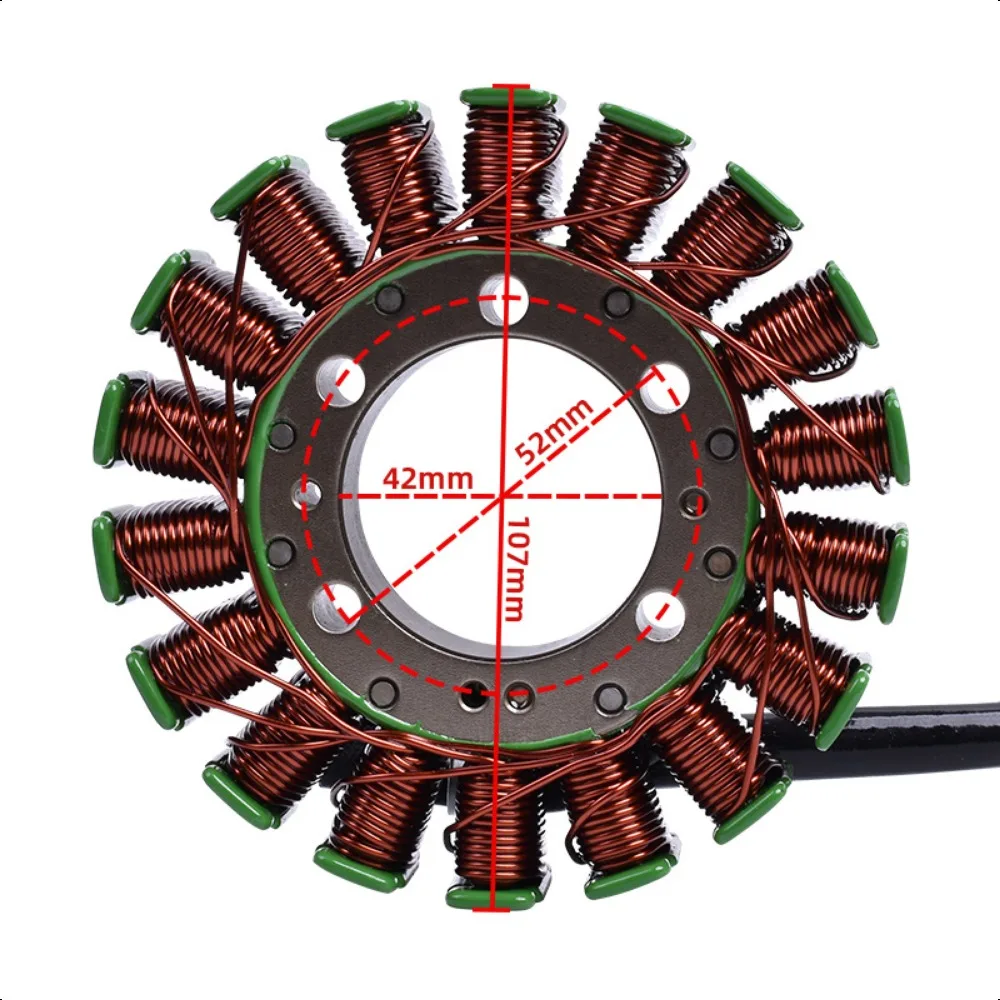 Motorcycle Stator Coil 32101-24F30-000 for Suzuki GSX-R1300 HAYABUSA 2008-2017 1300 B-KING 2008-2012 GSXR1300
Motorcycle Stator Coil 32101-24F30-000 for Suzuki GSX-R1300 HAYABUSA 2008-2017 1300 B-KING 2008-2012 GSXR1300