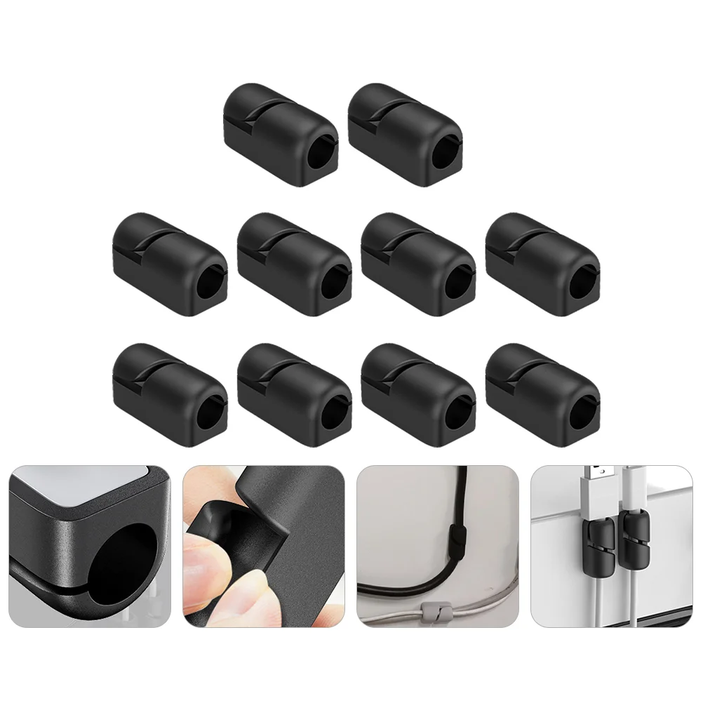 10 Pcs Cable Retention Clip Thread Holder Management Clips Desk Cord Organizer Silica Gel USB Cords and Cables Office
10 Pcs Cable Retention Clip Thread Holder Management Clips Desk Cord Organizer Silica Gel USB Cords and Cables Office