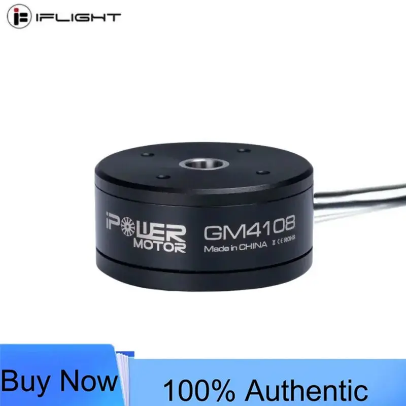 iFlight iPower GM4108H-120T 4108 Brushless Gimbal Motor 8mm Hollow Shaft 7.9mm Aluminum Slipring for FPV Camera Gimbal
iFlight iPower GM4108H-120T 4108 Brushless Gimbal Motor 8mm Hollow Shaft 7.9mm Aluminum Slipring for FPV Camera Gimbal