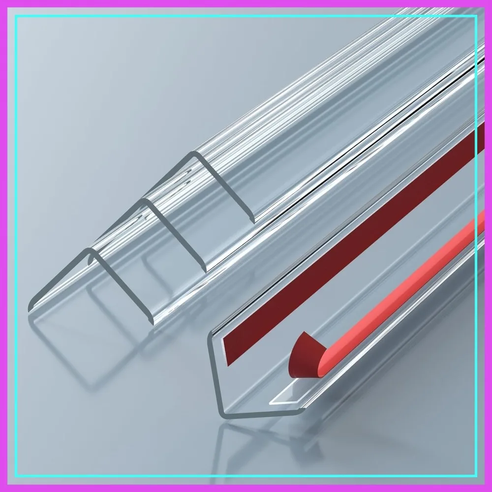 Clear Wall Corner Protectors 4-Pack, 16x1.18 Inch Self-Adhesive Edge Guard for Walls and Cabinets, Easy Install
Clear Wall Corner Protectors 4-Pack, 16x1.18 Inch Self-Adhesive Edge Guard for Walls and Cabinets, Easy Install