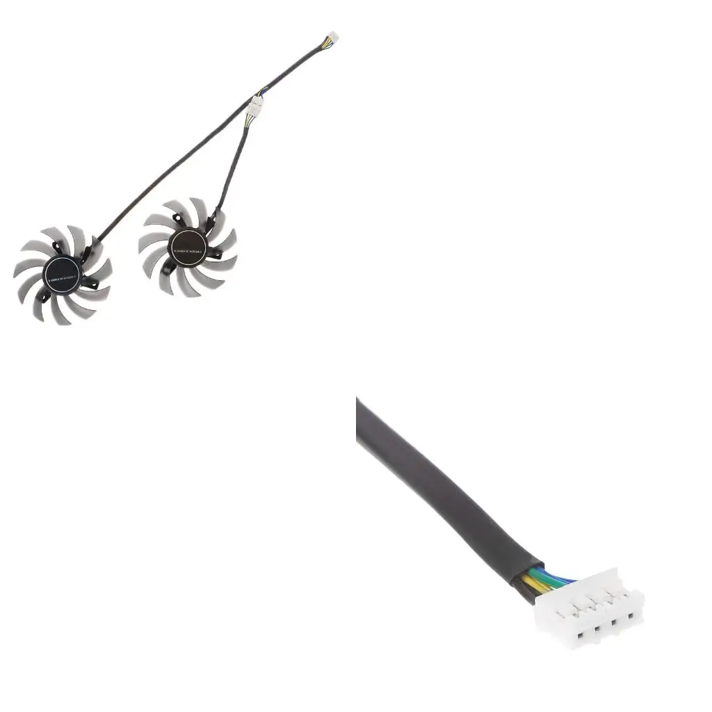 2Pcs FD7010H12S 75MM 0.35A 4pin Cooler Fan For MSI Video Card Cooling
2Pcs FD7010H12S 75MM 0.35A 4pin Cooler Fan For MSI Video Card Cooling
