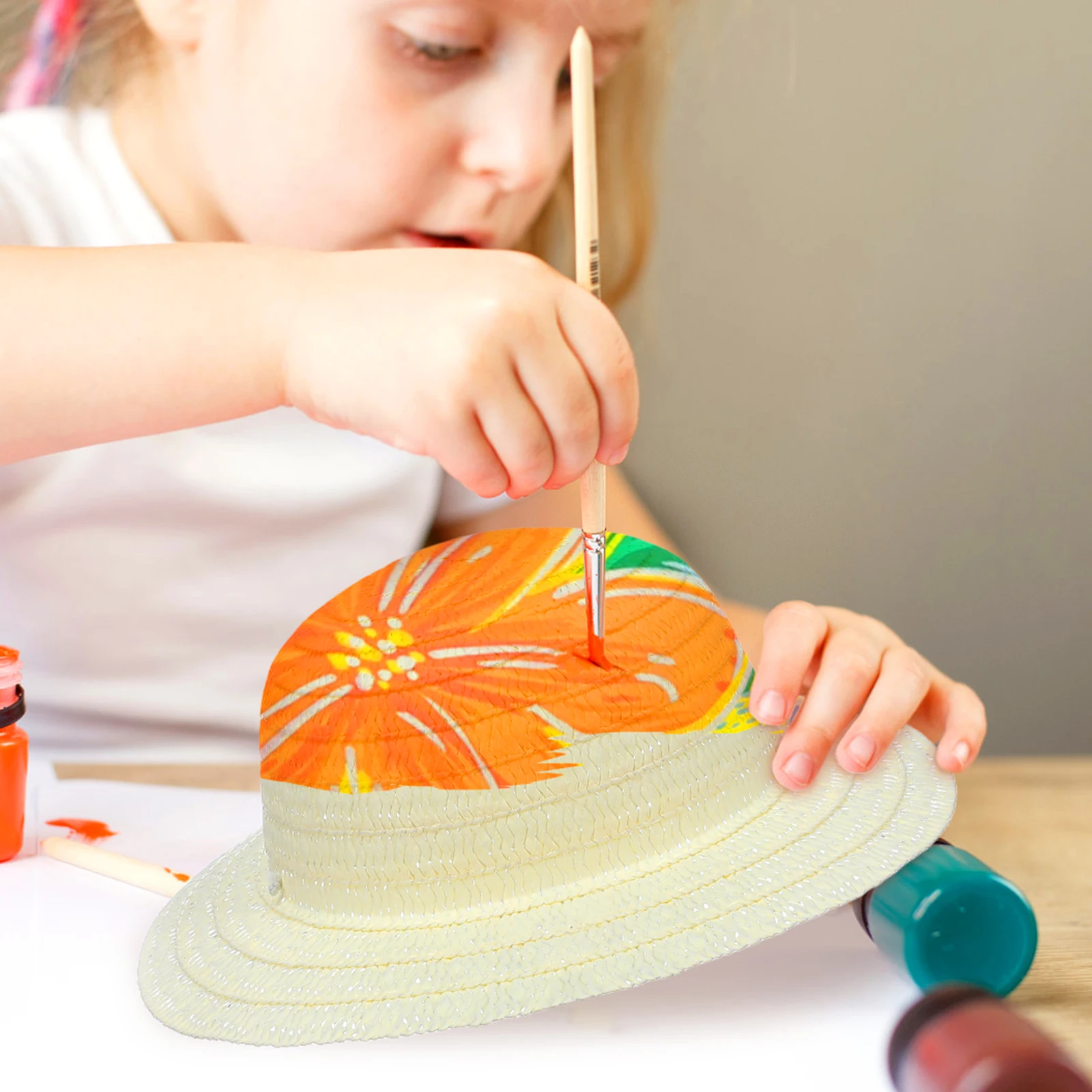 8 Pcs Kids Straw Hats for Crafts Plain Unpainted DIY Painting Hat Children Projects School Birthday Parties
8 Pcs Kids Straw Hats for Crafts Plain Unpainted DIY Painting Hat Children Projects School Birthday Parties