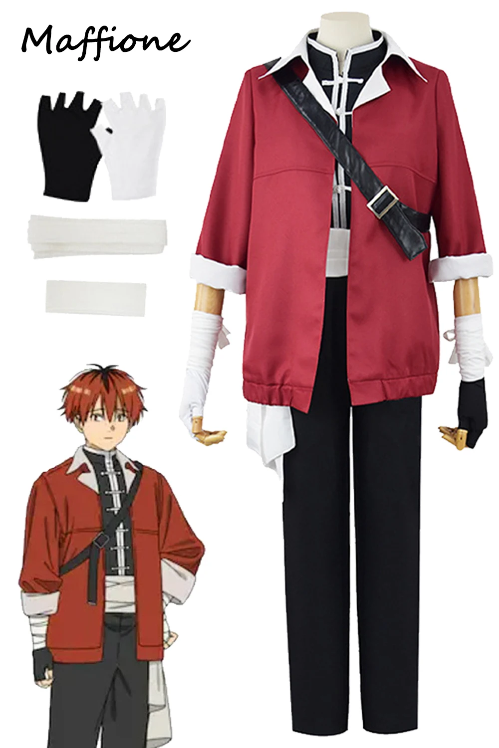 Stark Cosplay Men Fantasy Gloves Outfits Anime Frieren Disguise Costume Red Coat Adult Male Halloween Roleplay Fantasia Suit
Stark Cosplay Men Fantasy Gloves Outfits Anime Frieren Disguise Costume Red Coat Adult Male Halloween Roleplay Fantasia Suit