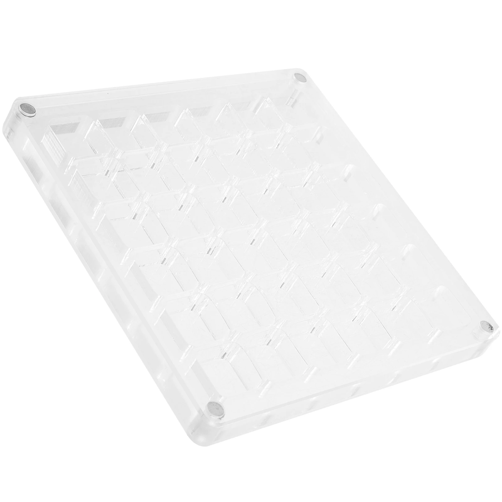 36 Grids Acrylic Nail Storage Box 1 4cm Single Hole Transparent Jewelry ganizer Portable Craft Tool Beads Container
36 Grids Acrylic Nail Storage Box 1 4cm Single Hole Transparent Jewelry ganizer Portable Craft Tool Beads Container
