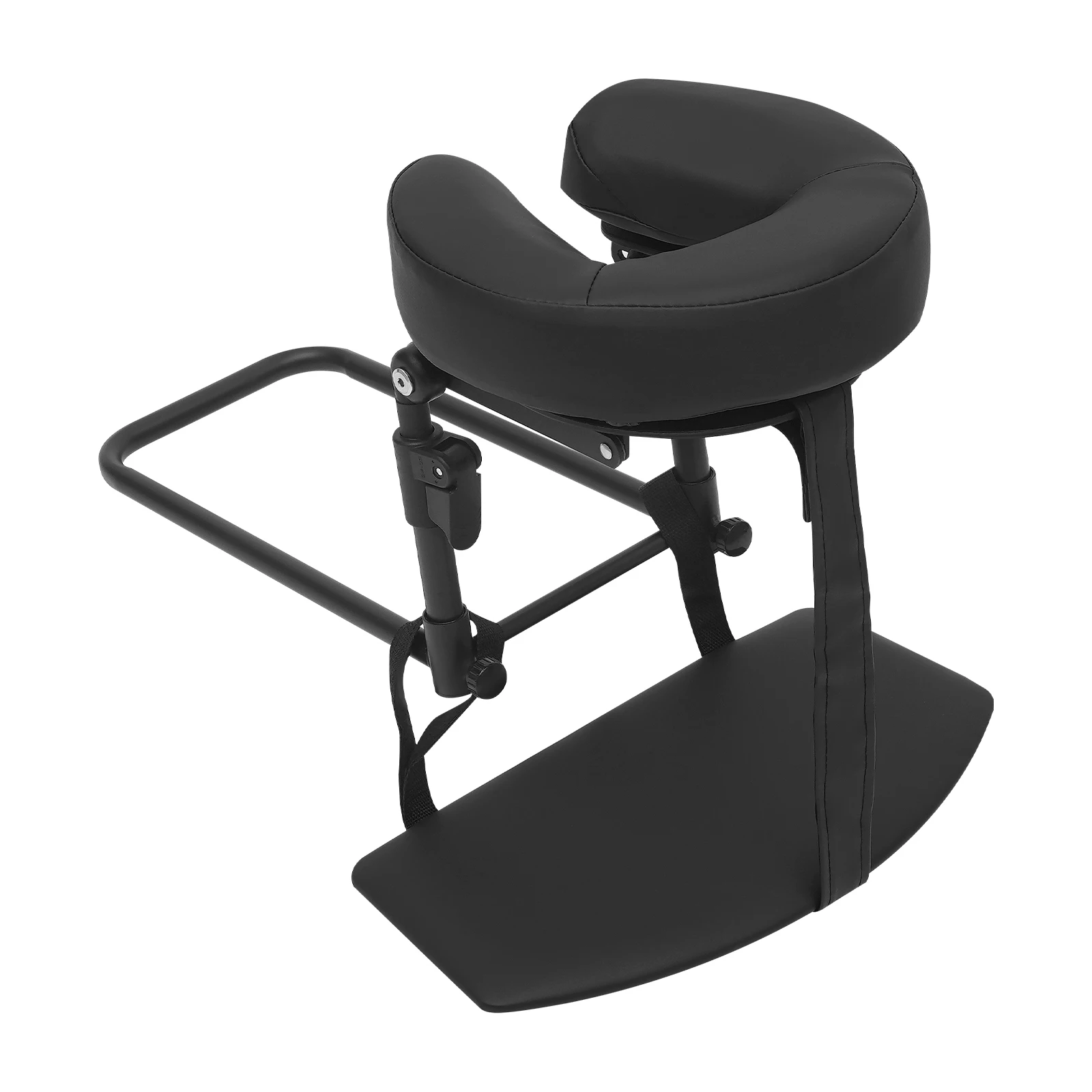 Black Modern Bed Mount Adjustable Headrest Face Pillow Cradle Support Bracket Soft PU Face Cushion 180 Degree Adjustable Angle 14-45cm Adjustable Height Fits 14-45cm Thick Mattress Salon Home Massage Mattress Support Kit
Black Modern Bed Mount Adjustable Headrest Face Pillow Cradle Support Bracket Soft PU Face Cushion 180 Degree Adjustable Angle 14-45cm Adjustable Height Fits 14-45cm Thick Mattress Salon Home Massage Mattress Support Kit