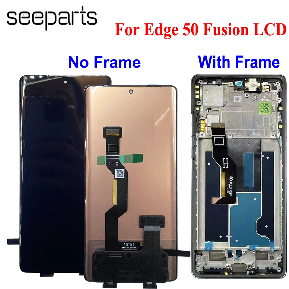 For Motorola Moto Edge 50 Fusion LCD Display With Frame Touch Screen Digitizer Assembly Replacement Parts For Edge50 Fusion LCD
For Motorola Moto Edge 50 Fusion LCD Display With Frame Touch Screen Digitizer Assembly Replacement Parts For Edge50 Fusion LCD