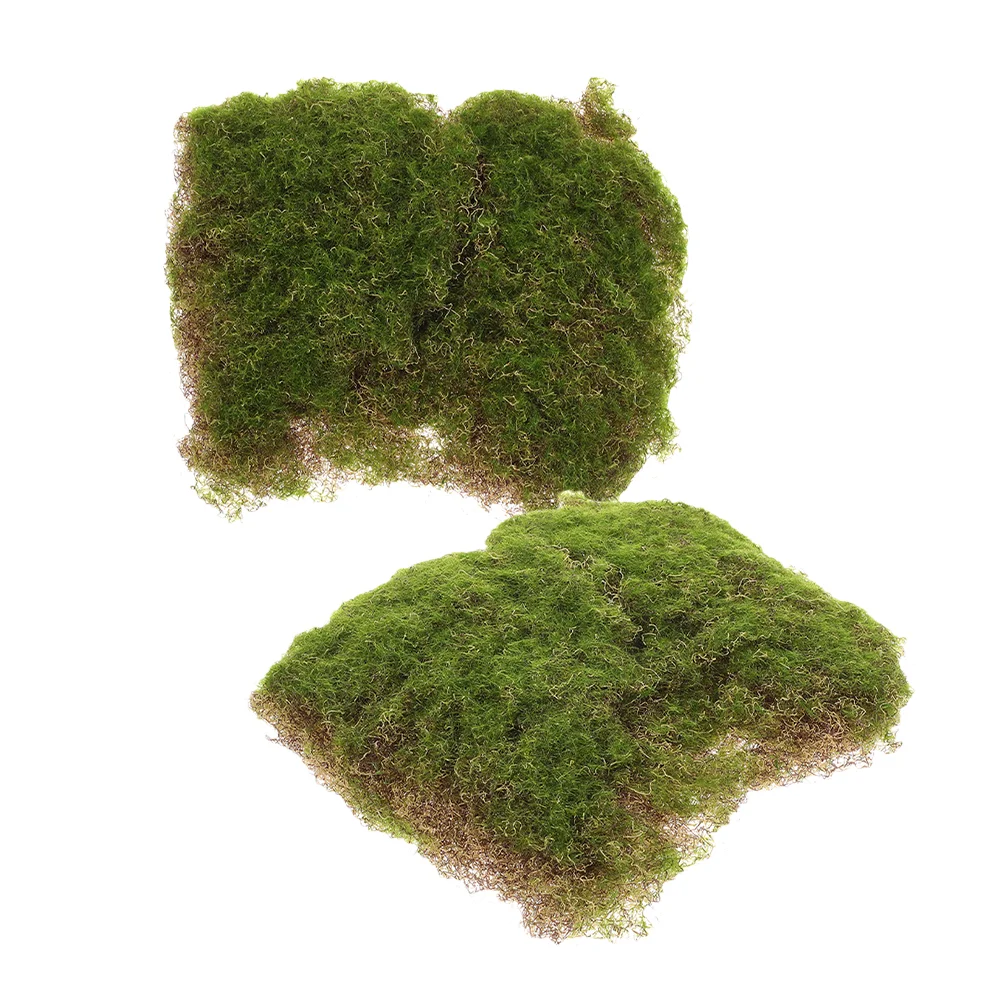 2 Pcs Simulated Moss Block Sand Table Turf Mat Artificial Plastic Fake Model Decoration Sturdy Lawn
2 Pcs Simulated Moss Block Sand Table Turf Mat Artificial Plastic Fake Model Decoration Sturdy Lawn