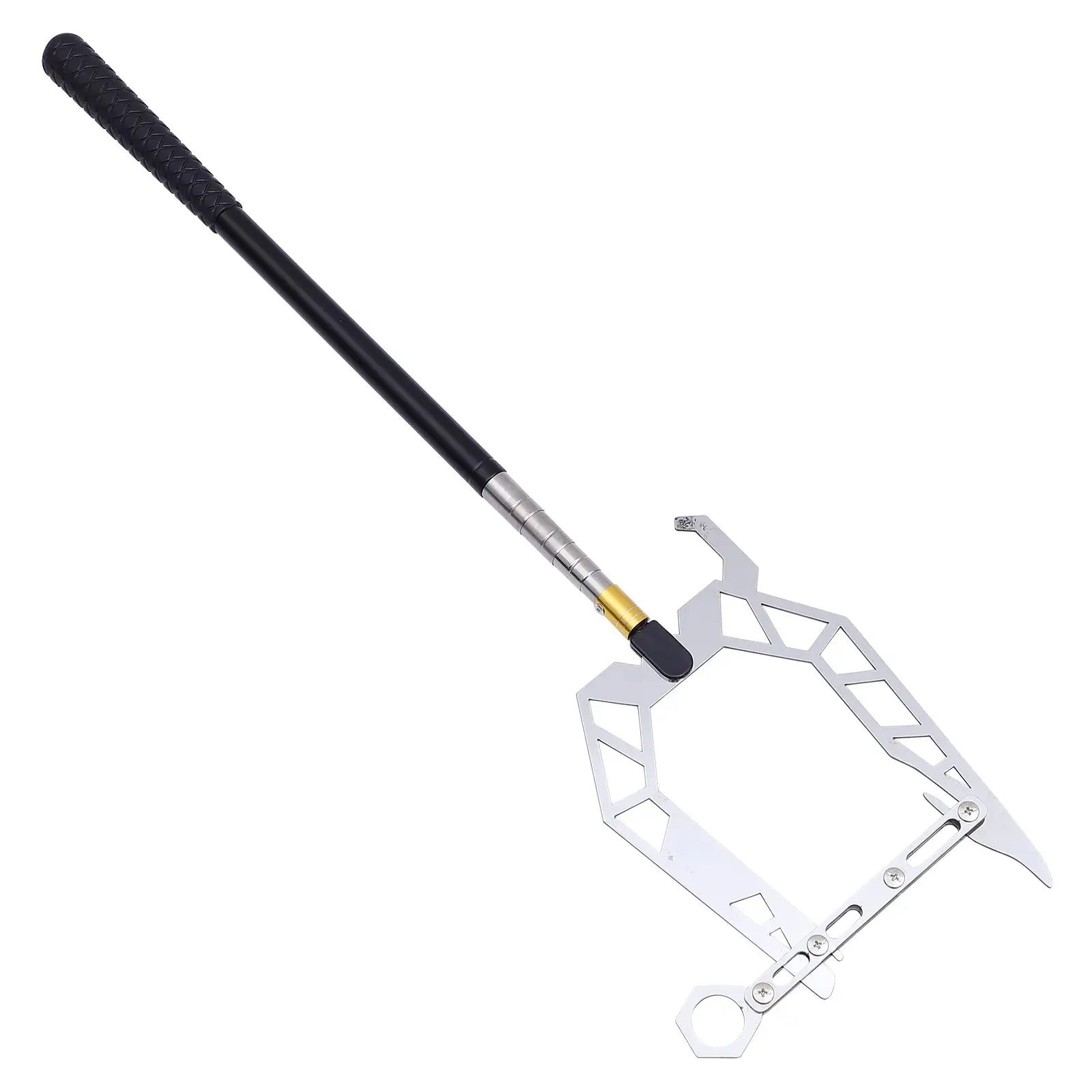 Telescopic Fishing Rod Boat Hook Hooks Stainless Steel Metal Extension Pole with
Telescopic Fishing Rod Boat Hook Hooks Stainless Steel Metal Extension Pole with