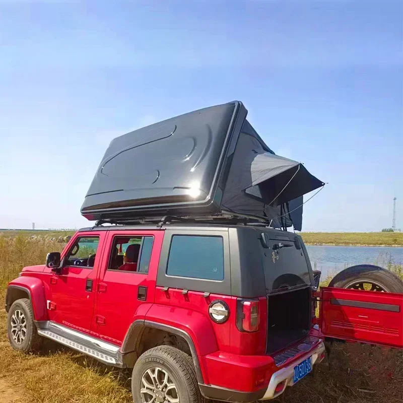 Hard ABS Cover Car Rooftop Plastic Shell Waterproof Roof Top Camping Folding Tent 3-4 Person Sleeping Black
Hard ABS Cover Car Rooftop Plastic Shell Waterproof Roof Top Camping Folding Tent 3-4 Person Sleeping Black