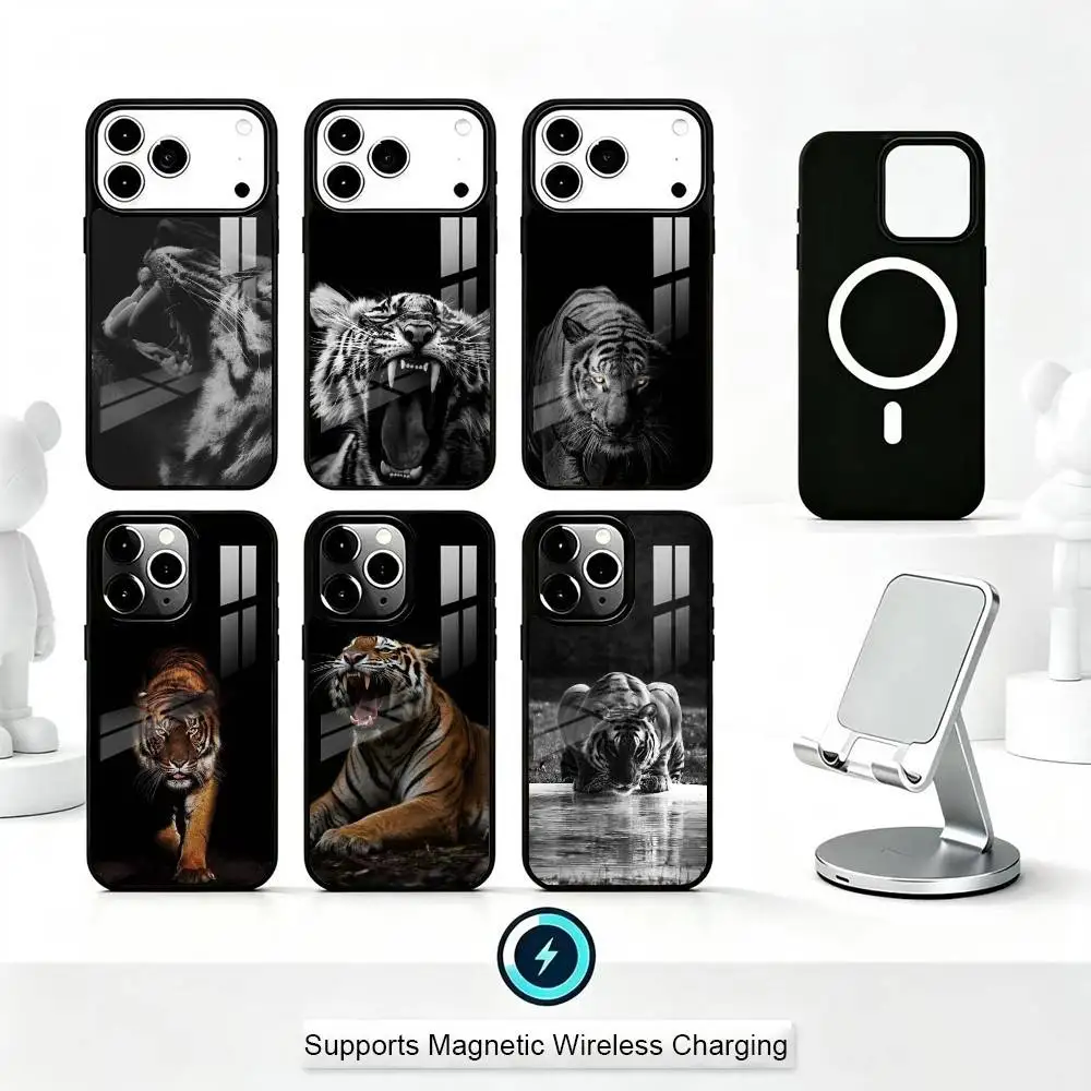 Animal Tiger Phone Case For iPhone17,16,15,14,13,12,11 Plus,Pro Compatible with magnetic wireless charging
Animal Tiger Phone Case For iPhone17,16,15,14,13,12,11 Plus,Pro Compatible with magnetic wireless charging