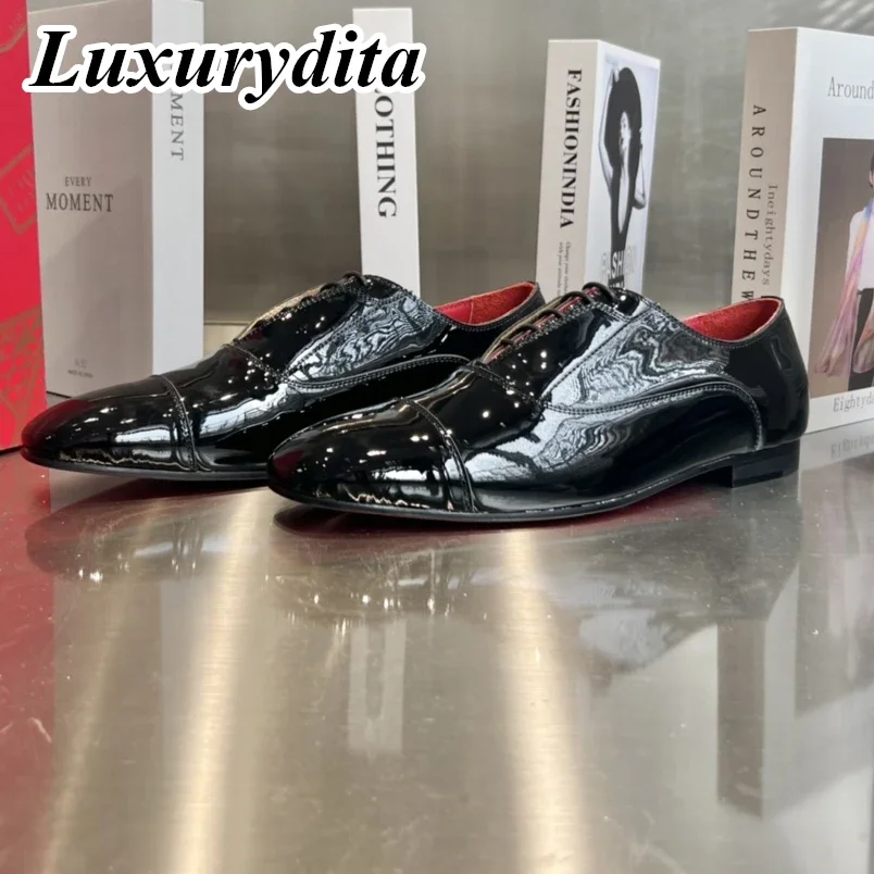 Top High Quality Mens Trendy Casual Shoes Luxury Mens Real Leather Shoes Size 38-48 Designr Red sole Business dress Shoes H0868
Top High Quality Mens Trendy Casual Shoes Luxury Mens Real Leather Shoes Size 38-48 Designr Red sole Business dress Shoes H0868
