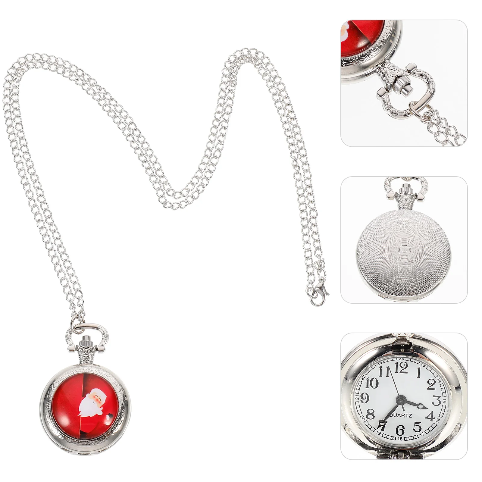 Vintage Pocket Watch Durable Christmas Hanging Xmas Pattern Retro Alloy Theme Santa
Vintage Pocket Watch Durable Christmas Hanging Xmas Pattern Retro Alloy Theme Santa
