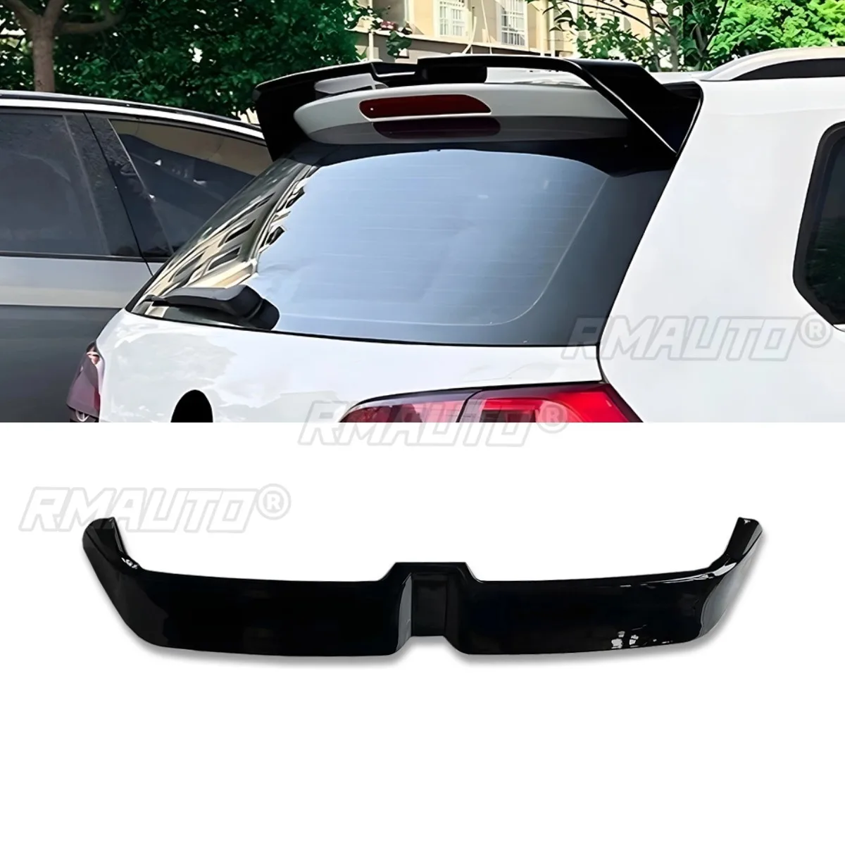 Car Rear Wing Rear Trunk Spoiler Diffuser Protector For Volkswagen Golf 7 2012-2017 Body Kit Car Accessories