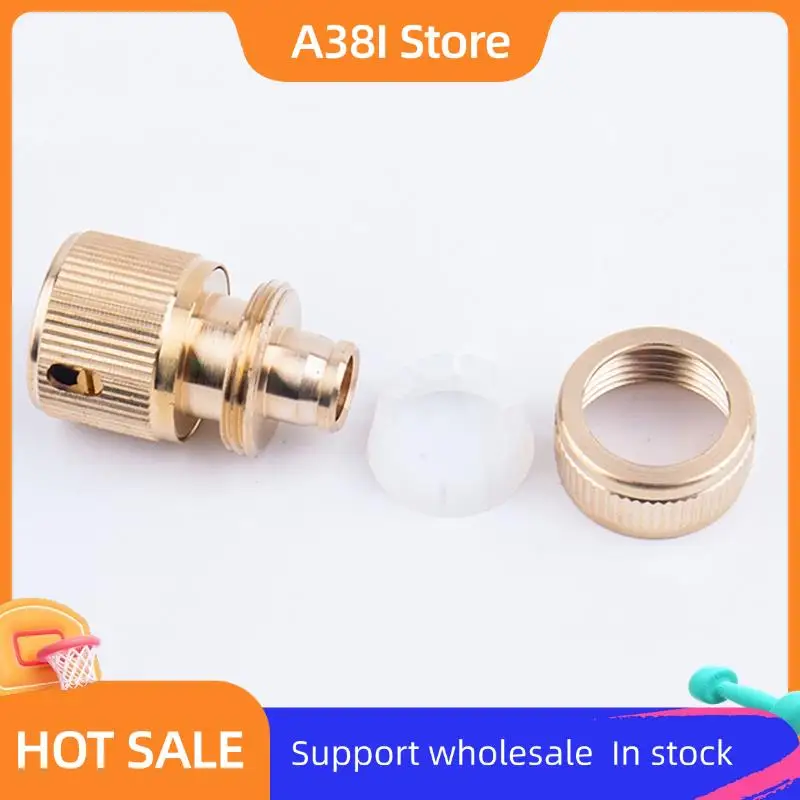 A38I Brass 1/2 Hose Quick Connector Garden Tap Garden Irrigation Hose Connector Pure Copper Adapter 6Pcs
A38I Brass 1/2 Hose Quick Connector Garden Tap Garden Irrigation Hose Connector Pure Copper Adapter 6Pcs