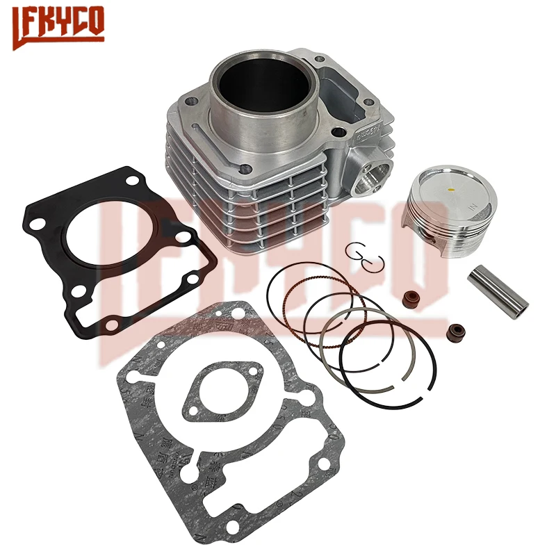 For Honda XR150 CBF150 KTT150 Cargo 150 Titan 150 GL150 Motorcycle 57.3mm Cylinder Complete Top End Piston Kit Gaskets Motoblock
For Honda XR150 CBF150 KTT150 Cargo 150 Titan 150 GL150 Motorcycle 57.3mm Cylinder Complete Top End Piston Kit Gaskets Motoblock