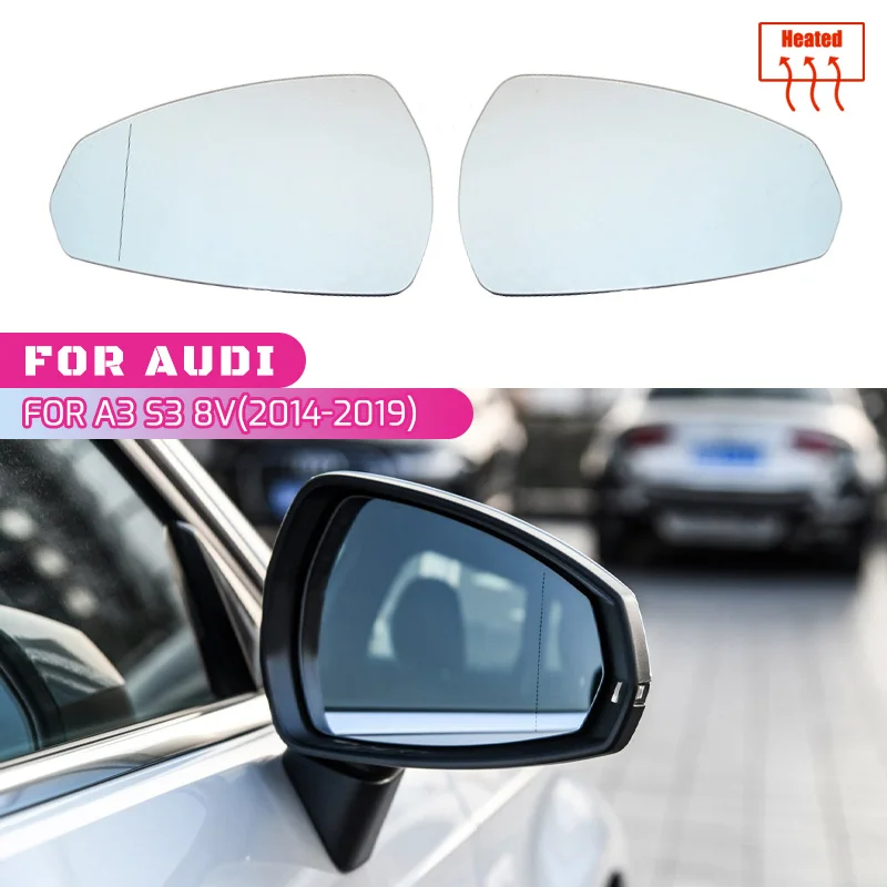 Rearview Mirror Glass Door Wing Mirror Heated Anti dizziness Side Mirror Glass For Audi A3 S3 RS3 2013-2020
Rearview Mirror Glass Door Wing Mirror Heated Anti dizziness Side Mirror Glass For Audi A3 S3 RS3 2013-2020