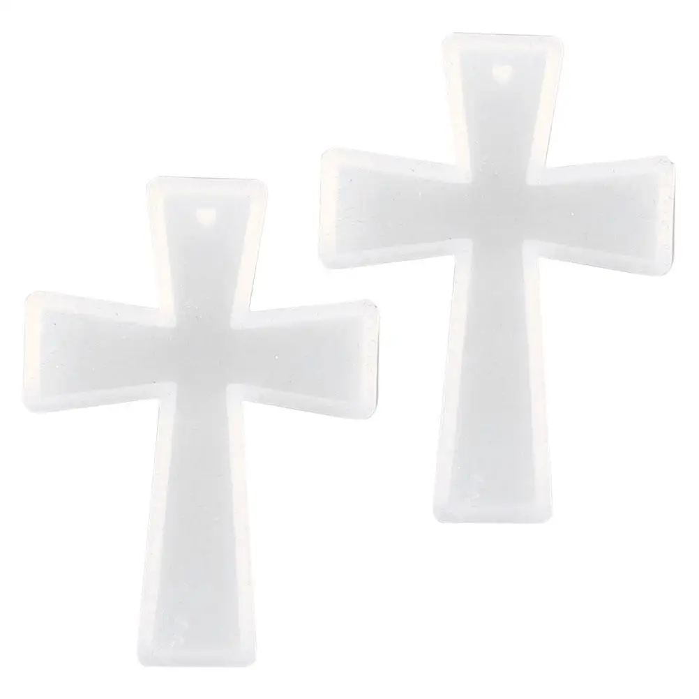 2Pcs Cross Diy Cross Silicone Mold Mold Silicone Pendant DIY Crafts Non Stick Flexible Jewelry Accessories Parts
2Pcs Cross Diy Cross Silicone Mold Mold Silicone Pendant DIY Crafts Non Stick Flexible Jewelry Accessories Parts