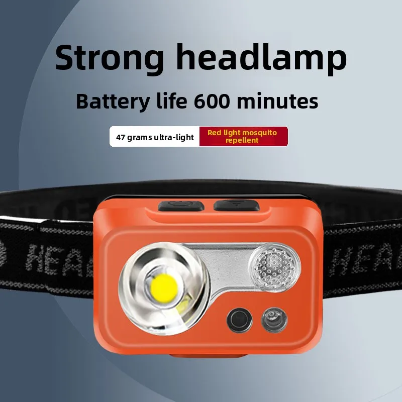 Сенсорный налобный фонарь с сильным светом, перезаряжаемый через USB налобный фонарь, фонарик с ночным освещением, светодиодный налобный фонарь для улицы
Сенсорный налобный фонарь с сильным светом, перезаряжаемый через USB налобный фонарь, фонарик с ночным освещением, светодиодный налобный фонарь для улицы