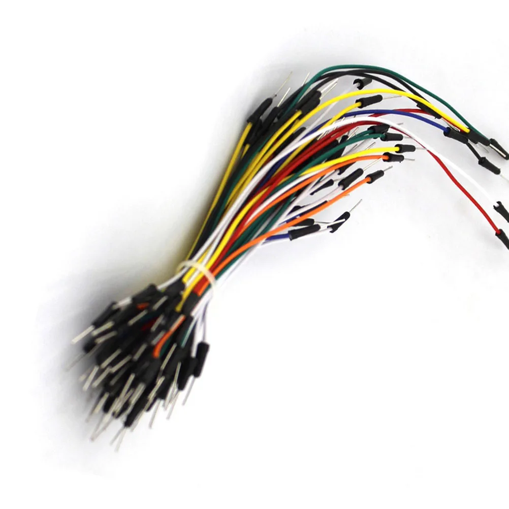 65Pcs Breadboard Test Line Jumper Wires Kit Round Head Flexible Electronic DIY Connection Wire Quick Circuit Setup
65Pcs Breadboard Test Line Jumper Wires Kit Round Head Flexible Electronic DIY Connection Wire Quick Circuit Setup