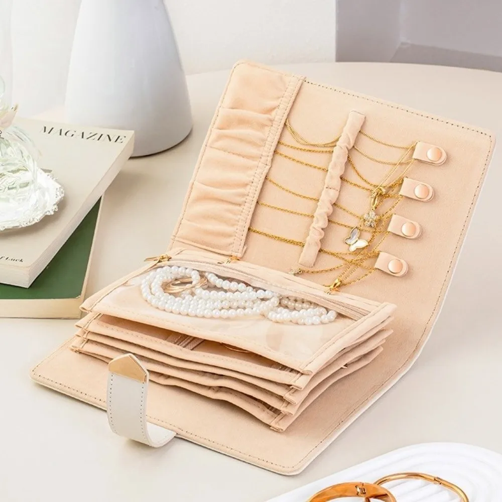 PU Leather Jewelry Storage Book Anti-Oxidation Protection Large Capacity Travel Jewelry Bag Compact Design Multi-Functional
PU Leather Jewelry Storage Book Anti-Oxidation Protection Large Capacity Travel Jewelry Bag Compact Design Multi-Functional