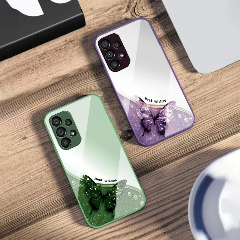 Simple Purple Butterfly For Samsung S25 S25 Edge S25Ultra S8 9 S10 20 U ltra S21 Pro S22 Plus S23 FE S24 Ultra Glass Phone Case
Simple Purple Butterfly For Samsung S25 S25 Edge S25Ultra S8 9 S10 20 U ltra S21 Pro S22 Plus S23 FE S24 Ultra Glass Phone Case