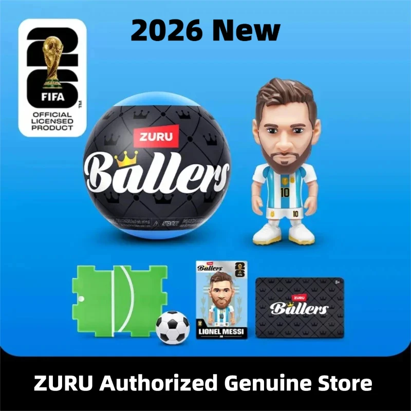 2026 Official Licensed Zuru Fifa Ballers Blind Box Football Star Action Figure Messi Mbappe Collectible Decor For Football Fans
2026 Official Licensed Zuru Fifa Ballers Blind Box Football Star Action Figure Messi Mbappe Collectible Decor For Football Fans