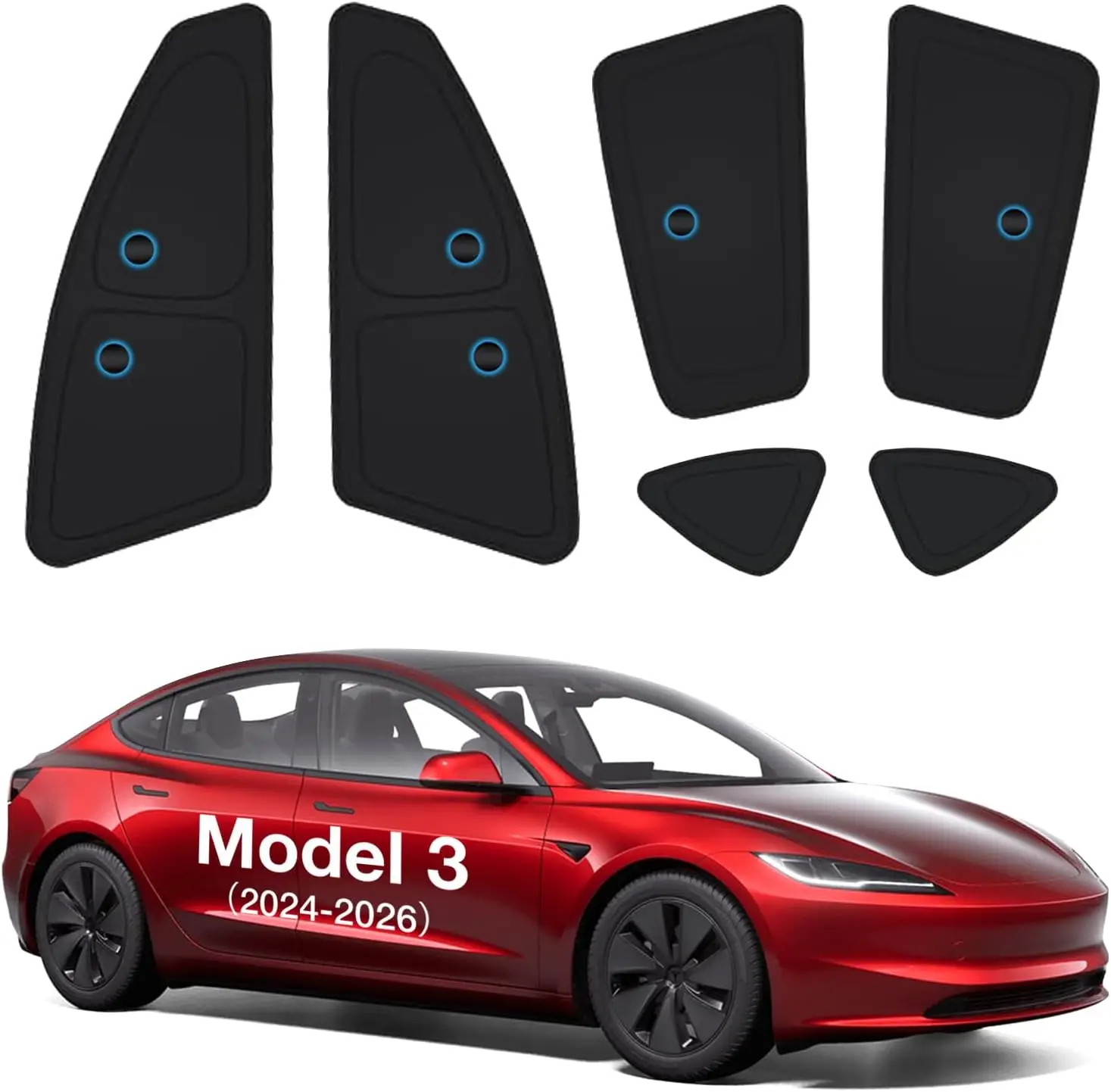 Солнцезащитные шторки для боковых окон Tesla Model 3, с креплением на присосках, не спадающие, 6 шт., для детских поездок, кемпинга, сна и обеспечения приватности
Солнцезащитные шторки для боковых окон Tesla Model 3, с креплением на присосках, не спадающие, 6 шт., для детских поездок, кемпинга, сна и обеспечения приватности