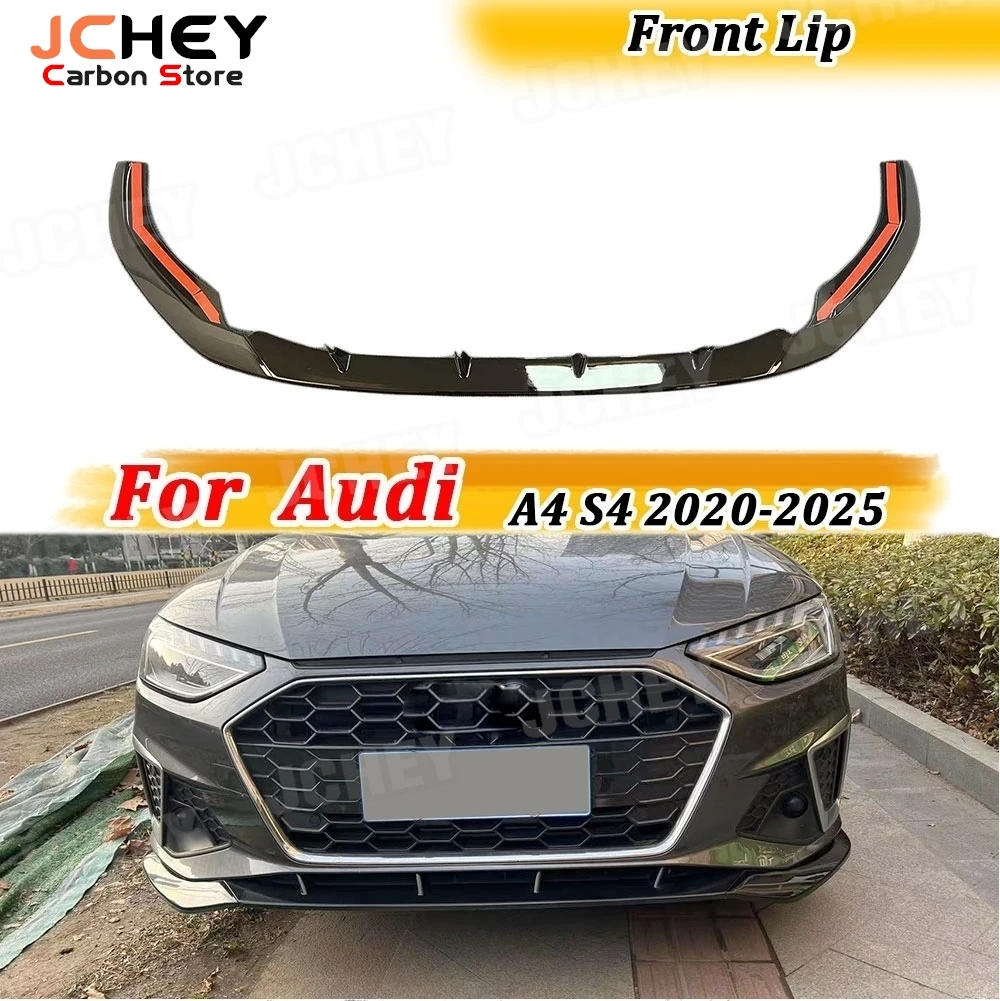 JCHEY ABS Gloss Black Car Front Lip Chin Spoiler for Audi A4 S4 2020-2025 Front Bumper Lip Spoiler FRP Body Kits Accessories
JCHEY ABS Gloss Black Car Front Lip Chin Spoiler for Audi A4 S4 2020-2025 Front Bumper Lip Spoiler FRP Body Kits Accessories
