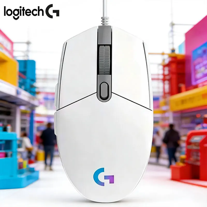 Logitech G102 Wired Gaming Mouse, Sweat-Resistant and Anti-Slip, RGB Lighting, High DPI, Suitable for Student Dorms and Gaming
Logitech G102 Wired Gaming Mouse, Sweat-Resistant and Anti-Slip, RGB Lighting, High DPI, Suitable for Student Dorms and Gaming