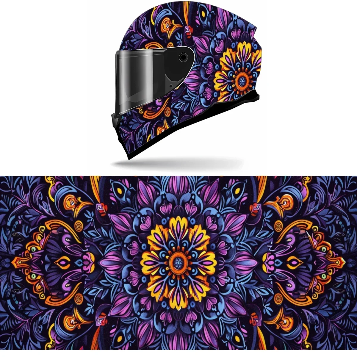 Космическая Мандала с узором, полная наклейка на шлем, мотоциклетный шлем, гоночная графическая наклейка, виниловая пленка, декор для шлема, наклейка
Космическая Мандала с узором, полная наклейка на шлем, мотоциклетный шлем, гоночная графическая наклейка, виниловая пленка, декор для шлема, наклейка