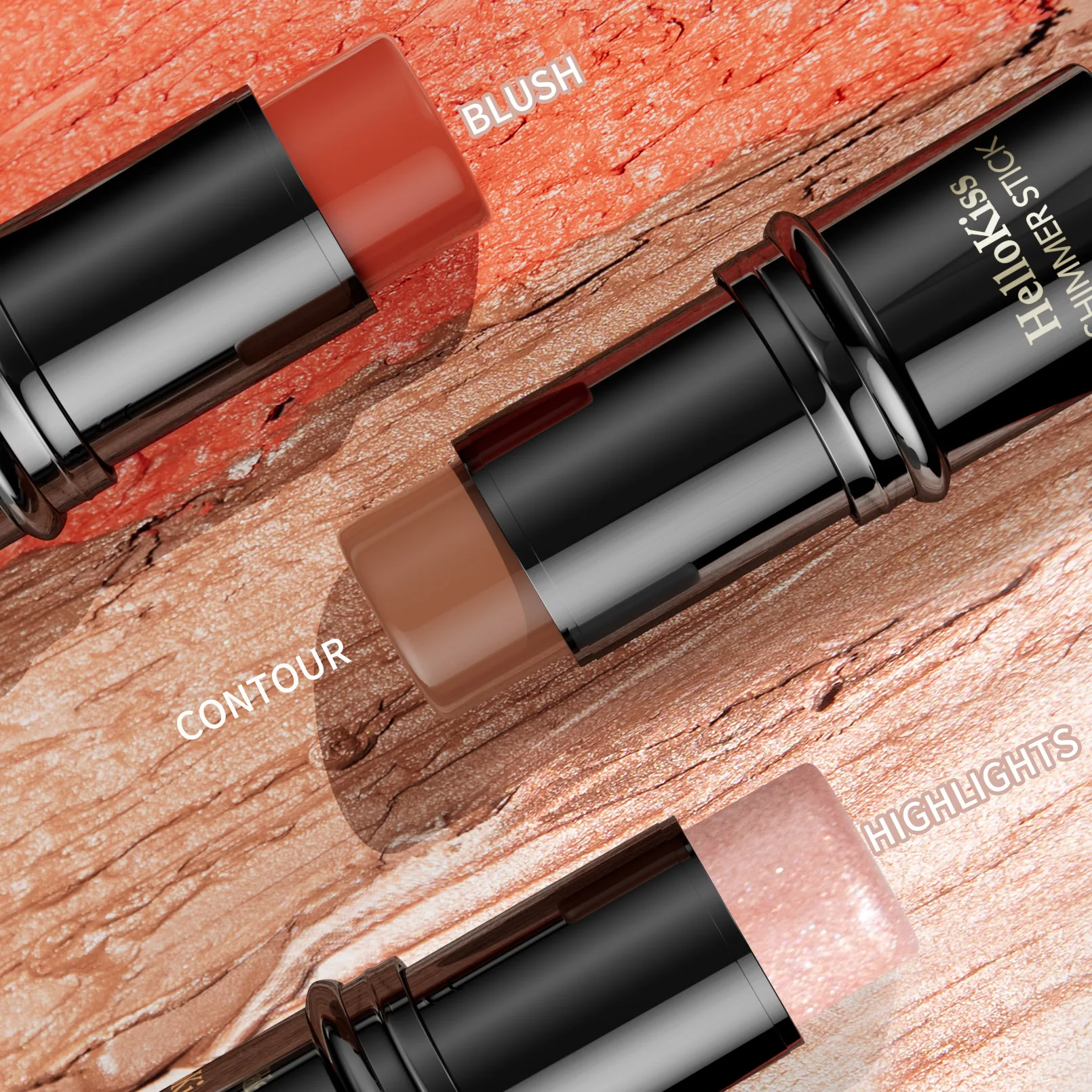 3D Shaping 3 Piece Contour Stick Set Highlighter Shadow Blush Multi Functional Pen for Face Makeup Beauty Essential Tool
3D Shaping 3 Piece Contour Stick Set Highlighter Shadow Blush Multi Functional Pen for Face Makeup Beauty Essential Tool