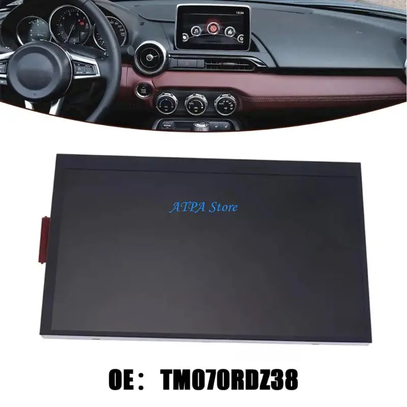 U13C Dashboard 7 Inch LCD Display Screen Monitor Suitable For CX3 MX5 ND With High Resolution And Touch Control TM070RDZ38
U13C Dashboard 7 Inch LCD Display Screen Monitor Suitable For CX3 MX5 ND With High Resolution And Touch Control TM070RDZ38
