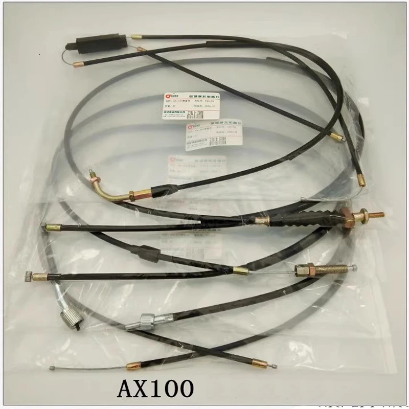 Motorcycle Clutch/Speed/Throttle/Choke/Brake cables for Haojue Suzuki Qingqi Jingcheng AX100 JC100 HJ100 Motorbike Control Cable
Motorcycle Clutch/Speed/Throttle/Choke/Brake cables for Haojue Suzuki Qingqi Jingcheng AX100 JC100 HJ100 Motorbike Control Cable