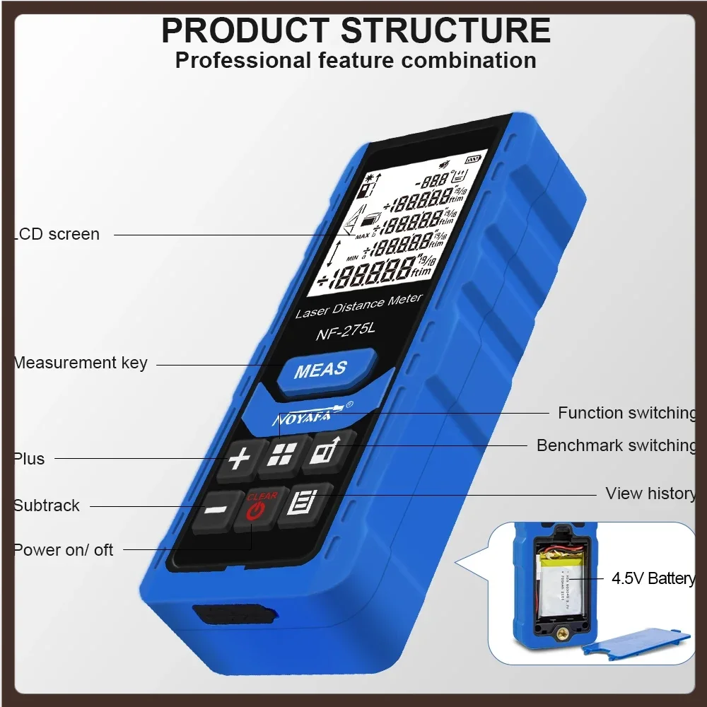 Digital Laser Rangefinder Green Beam Laser Distance Meter 60/100M Professional Rangefinder Hight Accuracy Range Finder
Digital Laser Rangefinder Green Beam Laser Distance Meter 60/100M Professional Rangefinder Hight Accuracy Range Finder