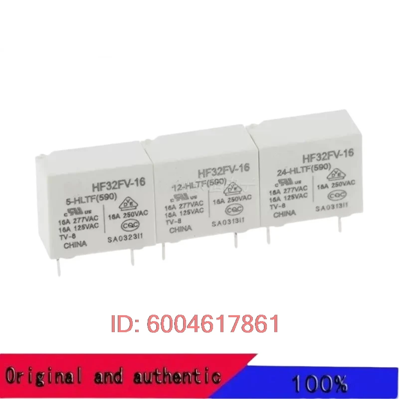 10PCS 100% New original HF32FV-G-5-HLTF HF32FV-G-12-HLTF HF32FV-G-24-HLTF 4PIN RELAY HF32FV-16 5-12-24-HLTF 5VDC 12VDC 24VDC
10PCS 100% New original HF32FV-G-5-HLTF HF32FV-G-12-HLTF HF32FV-G-24-HLTF 4PIN RELAY HF32FV-16 5-12-24-HLTF 5VDC 12VDC 24VDC