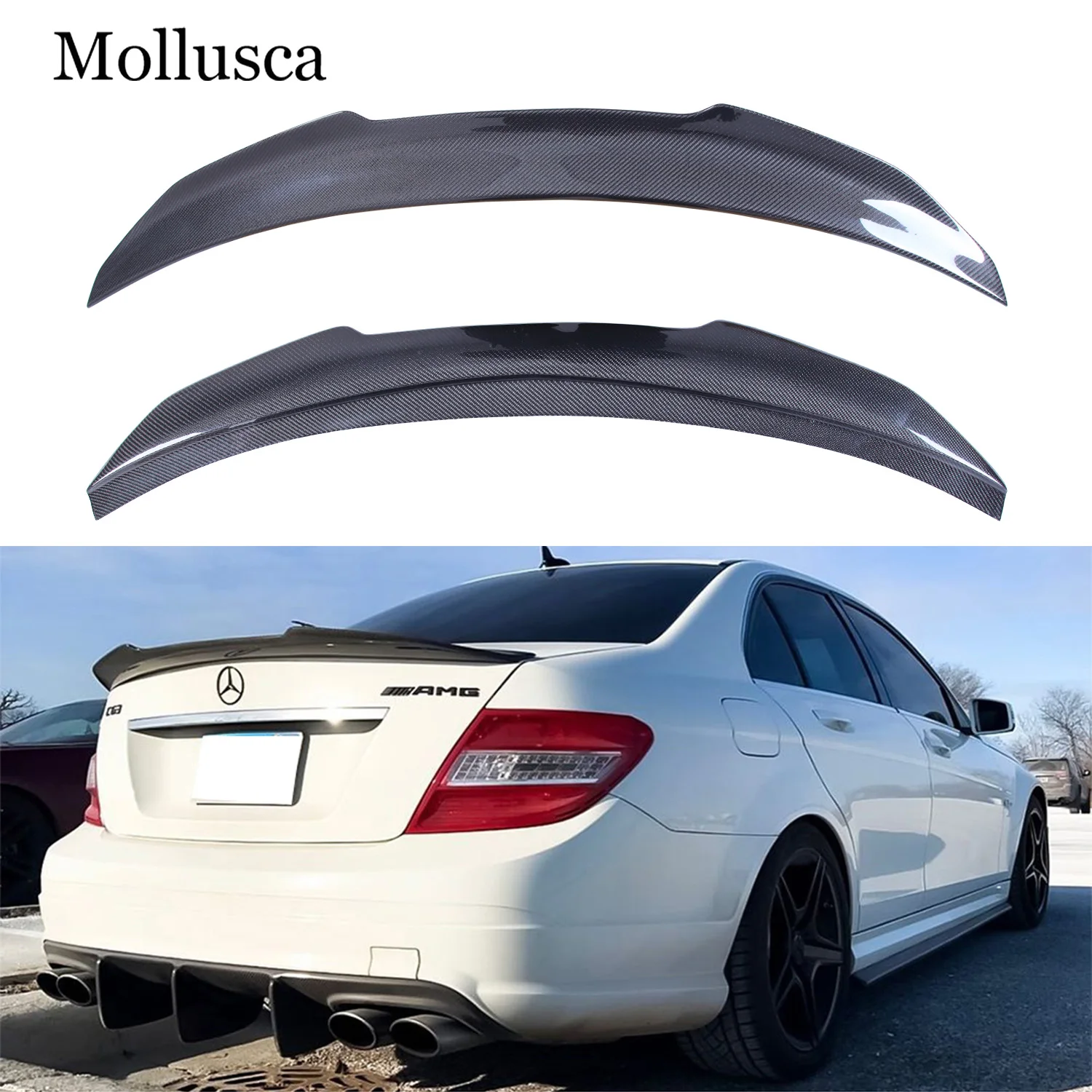 For Mercedes-Benz C-Class W204 4Door PSM2 Style Carbon Fiber Rear Spoiler Trunk Wing 2007-2014
For Mercedes-Benz C-Class W204 4Door PSM2 Style Carbon Fiber Rear Spoiler Trunk Wing 2007-2014