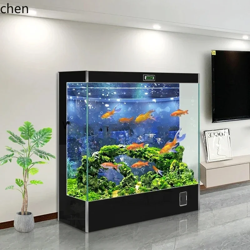 b7- fish tank living room household small and medium square against the wall large back filter ecological landscaping fish tank
b7- fish tank living room household small and medium square against the wall large back filter ecological landscaping fish tank