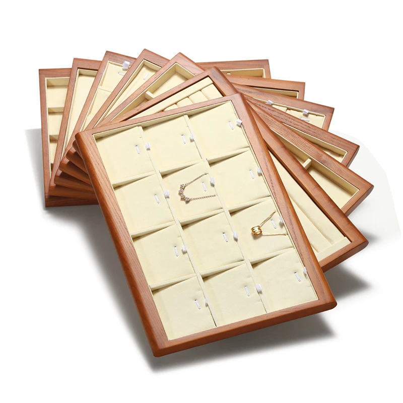 Solid wood bracelet ring necklace Storage tray Jewelry play tray jewelry display look pallets
Solid wood bracelet ring necklace Storage tray Jewelry play tray jewelry display look pallets